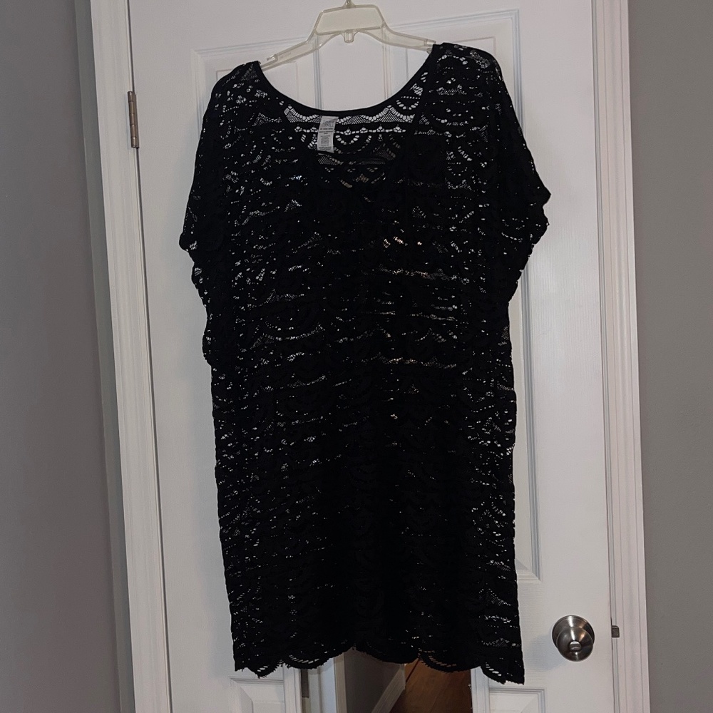 Lace cover up